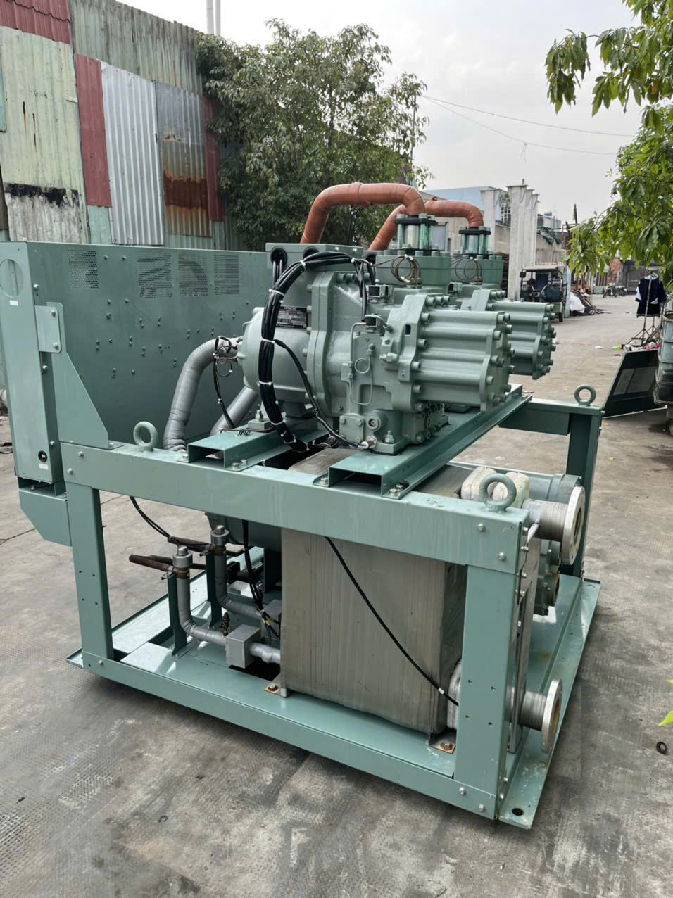 Cho thuê máy chiller HITAICHI R407C